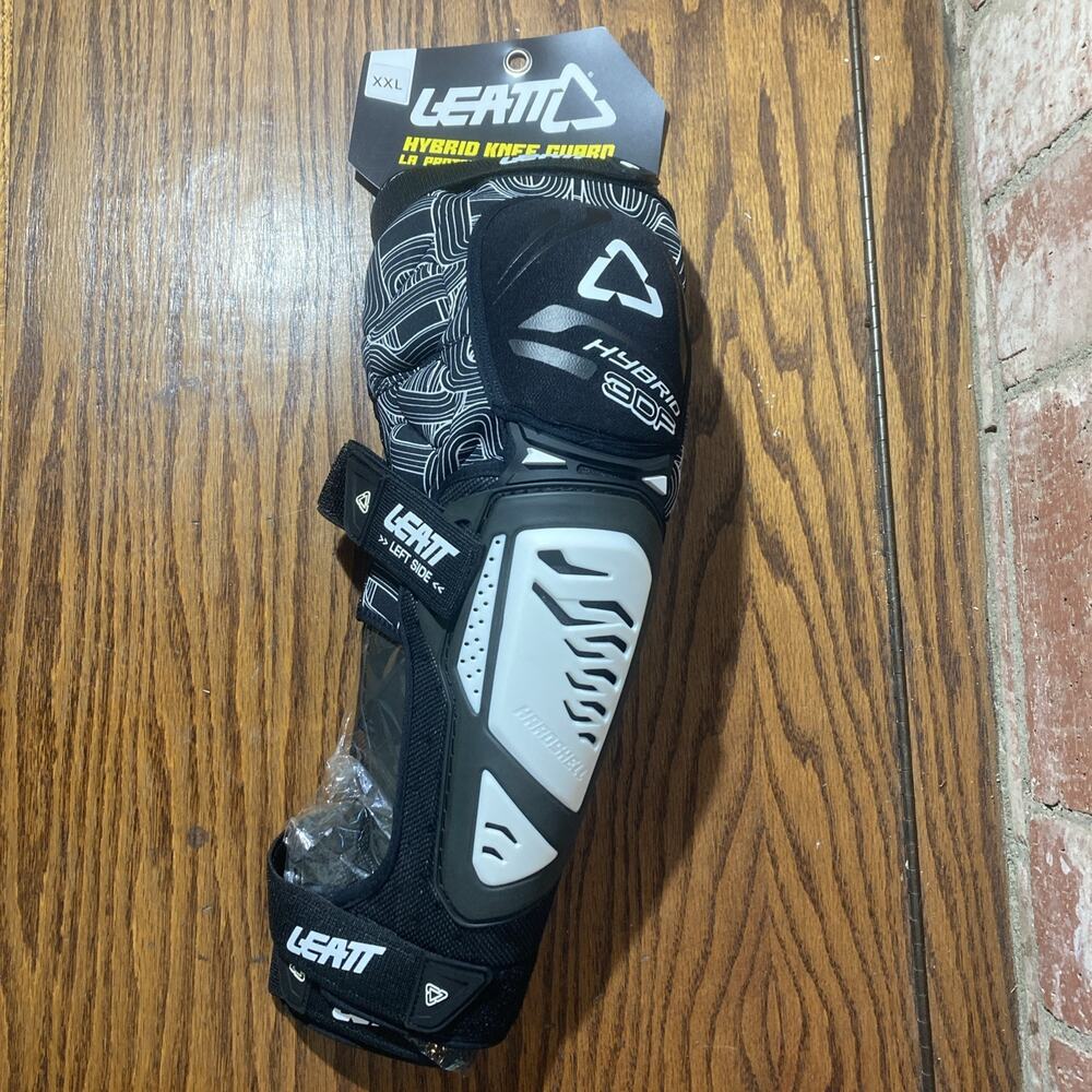 Leatt Motorcycle Knee Shin Guard Pads 3df Hybrid Ext XXL